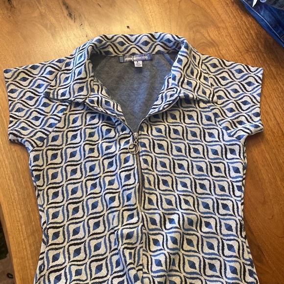 Urban Outfitters Blue Geometric Dress - Picture 5 of 9